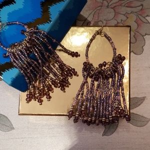 Fun beaded dangly earrings!